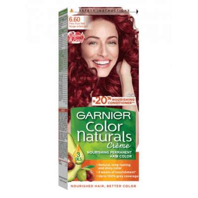 GARNIER COLOR NATURALS 6.60 FIERY PURE RED 150 GM